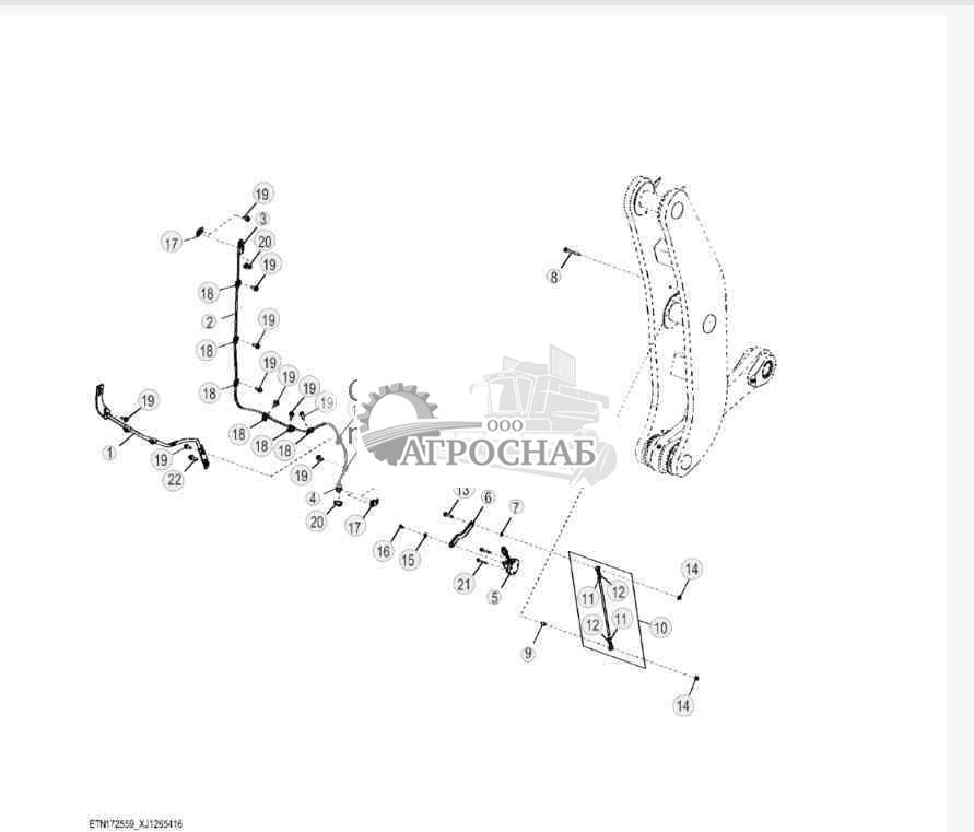 Sensor,Return-to-Dig,High Lift Plus Z-Bar 